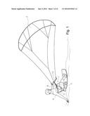 COUPLING DEVICE FOR A SPORTS HARNESS AND SPORTS HARNESS diagram and image