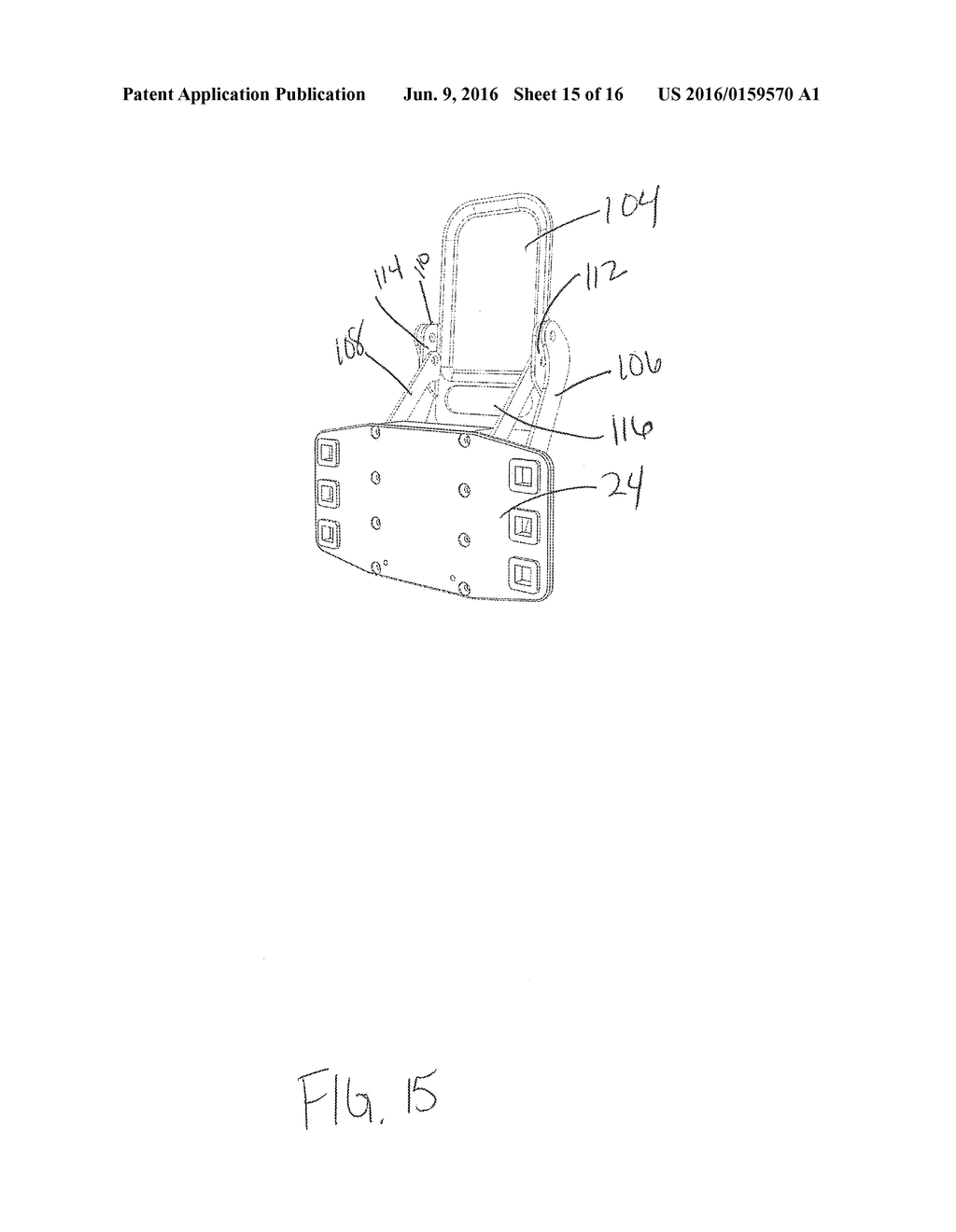 LOCKING DEVICE FOR A CONTAINER - diagram, schematic, and image 16