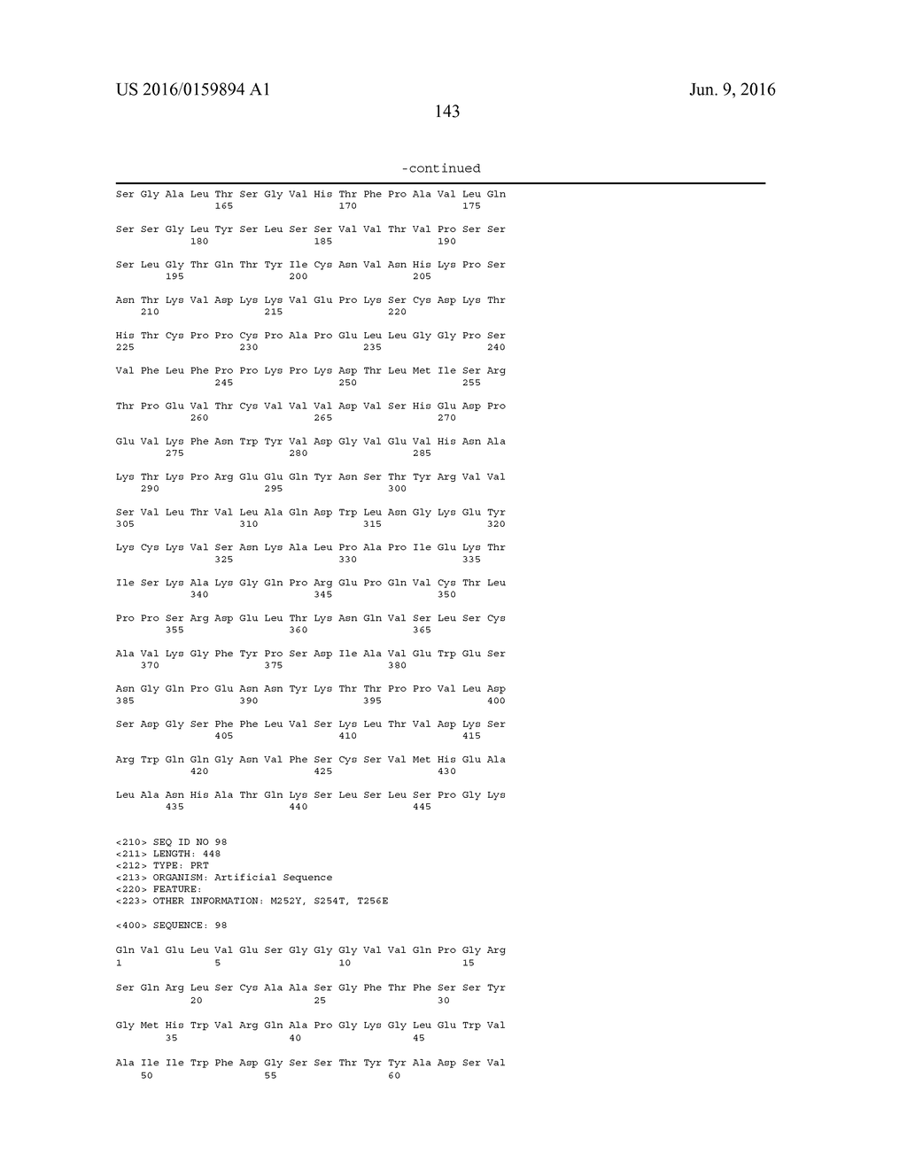 HUMAN FCRN-BINDING MODIFIED ANTIBODIES AND METHODS OF USE - diagram, schematic, and image 167