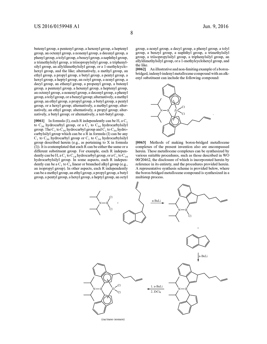 Boron-Bridged Bis-Indenyl Metallocene Catalyst Systems and Polymers     Produced Therefrom - diagram, schematic, and image 11