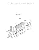 CHEMICAL VAPOR DEPOSITION APPARATUS AND METHOD OF MANUFACTURING     LIGHT-EMITTING DIODE DEVICE USING THE SAME diagram and image