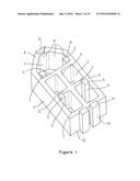 Construction Block and Wall Made Up of at Least Two Such Superimposed     Blocks diagram and image