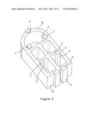 Construction Block and Wall Made Up of at Least Two Such Superimposed     Blocks diagram and image