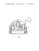 ELECTROCHEMICAL CHLORINE GENERATOR ASSEMBLY FOR USE IN POOL CLEANER diagram and image