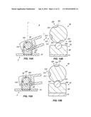 HINGE FOR THE CONTROLLED ROTATABLE MOVEMENT OF A DOOR, IN  PARTICULAR A     GLASS DOOR diagram and image