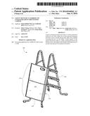 SAFETY MECHANICAL BARRIER AND SYSTEM FOR ABOVE-GROUND POOL LADDERS diagram and image