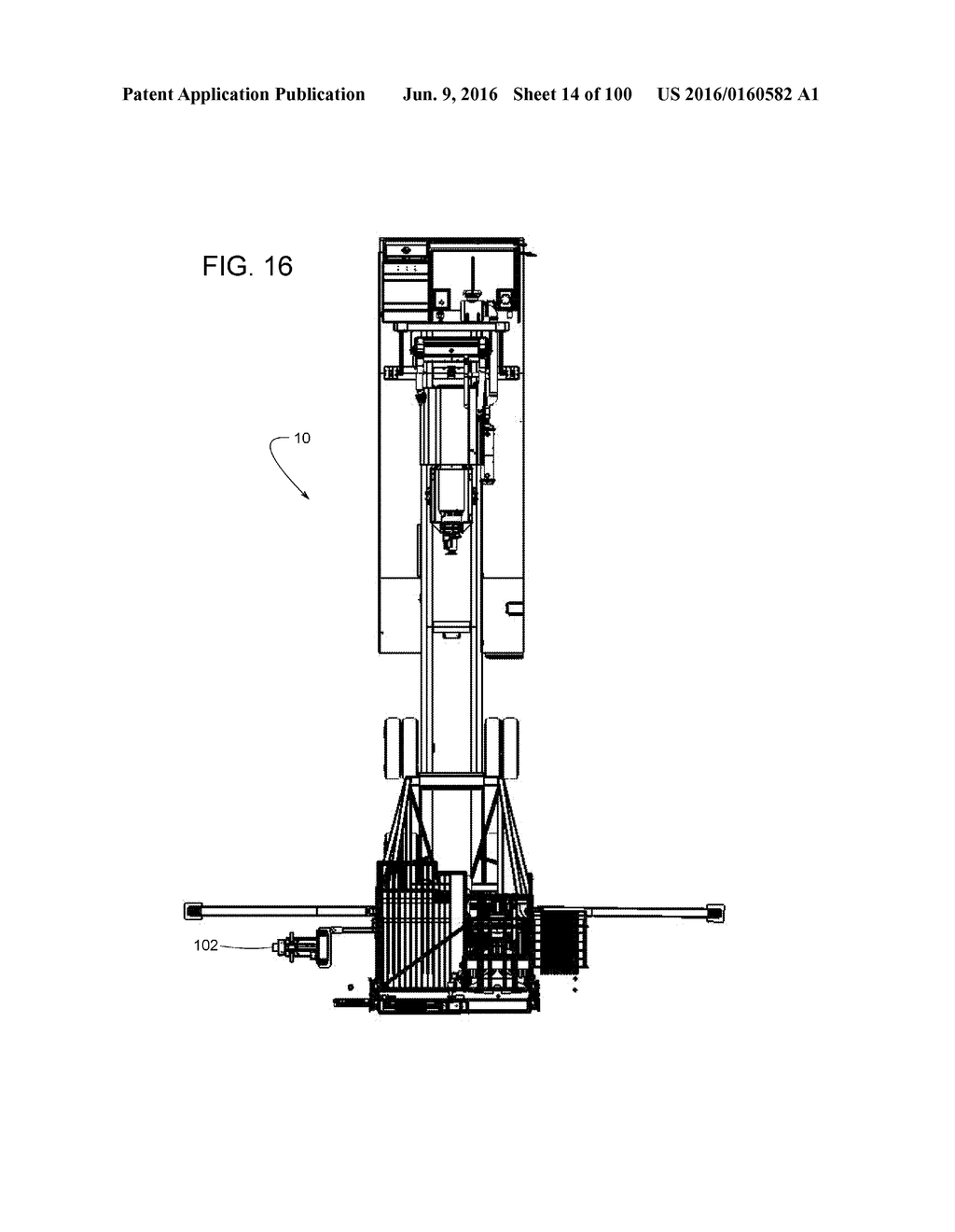 Well Servicing Vehicle With Method for Detecting Well String Snags - diagram, schematic, and image 15