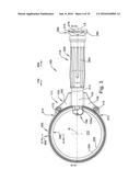 FLEX SHAFT - TOOL CONNECTION FOR POWER OPERATED ROTARY KNIFE diagram and image