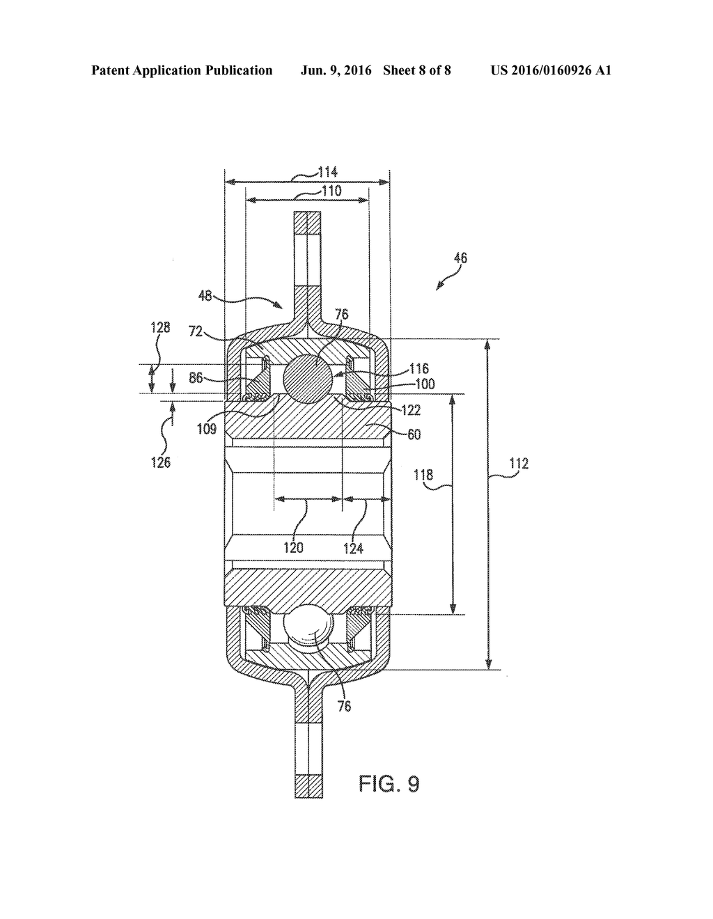 TILLING IMPLEMENT AND BEARING ASSEMBLY FOR USE THEREWITH - diagram, schematic, and image 09