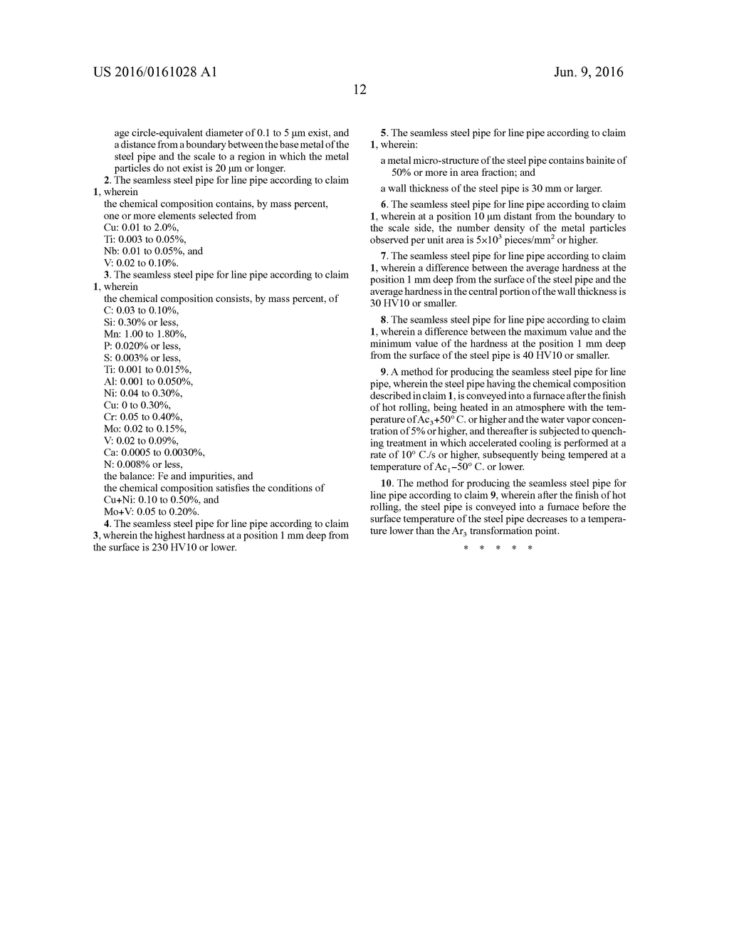 SEAMLESS STEEL PIPE FOR LINE PIPE AND METHOD FOR PRODUCING THE SAME - diagram, schematic, and image 14