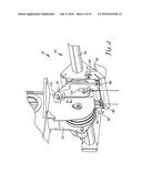 AERIAL DEVICE WITH QUICK-COUPLING IMPLEMENT diagram and image