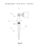 OUTDOOR LIGHTING FIXTURE AND GROUND INSERT THEREOF diagram and image