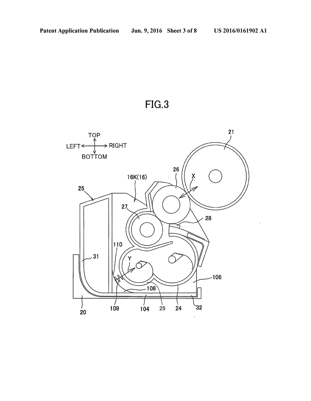 Image Forming Apparatus Having Cartridge And Waste Developer Accommodating     Portion - diagram, schematic, and image 04