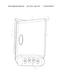 HOLDER FOR A TABLET COMPUTER diagram and image