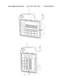 HOLDER FOR A TABLET COMPUTER diagram and image