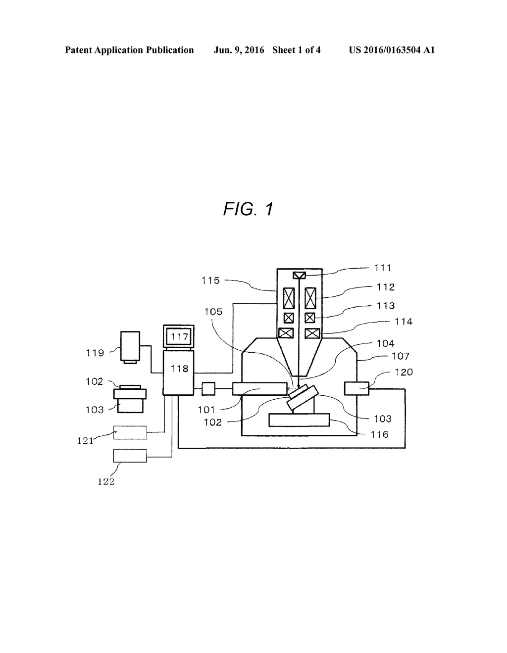 Charged Particle Beam Device Enabling Facilitated EBSD Detector Analysis     of Desired Position and Control Method Thereof - diagram, schematic, and image 02