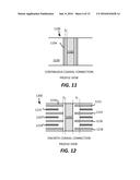 PACKAGE SUBSTRATE COMPRISING CAPACITOR, REDISTRIBUTION LAYER AND DISCRETE     COAXIAL CONNECTION diagram and image