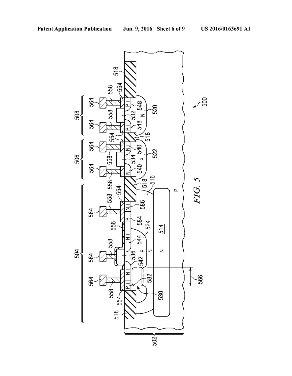 ESD PROTECTION DEVICE WITH IMPROVED BIPOLAR GAIN USING CUTOUT IN THE BODY     WELL - diagram, schematic, and image 07