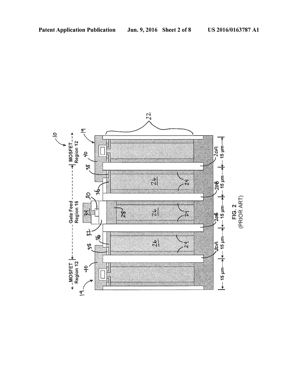 GATE PAD AND GATE FEED BREAKDOWN VOLTAGE ENHANCEMENT - diagram, schematic, and image 03