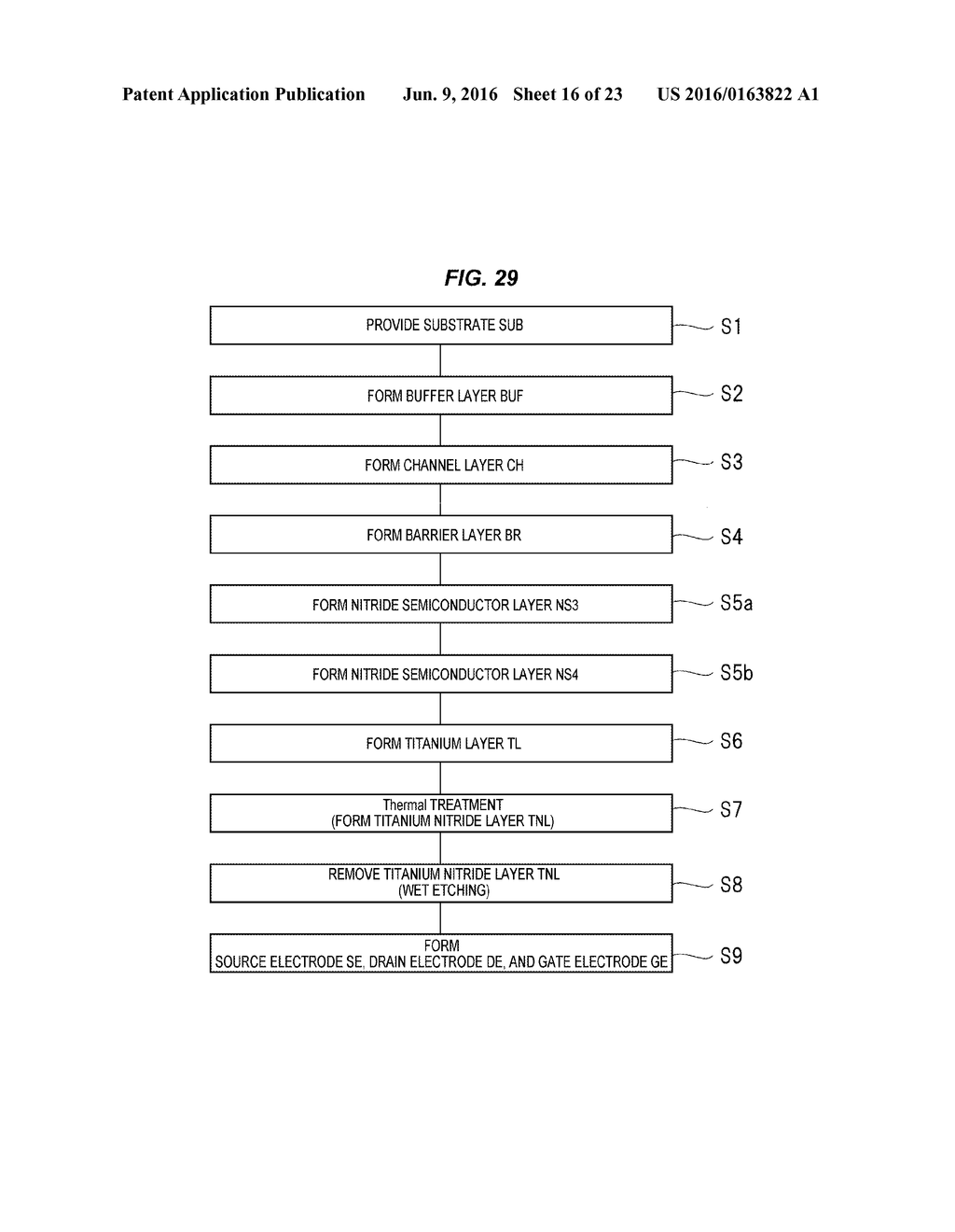 SEMICONDUCTOR DEVICE AND METHOD OF MAKING INCLUDING CAP LAYER AND NITRIDE     SEMICONDUCTOR LAYER - diagram, schematic, and image 17