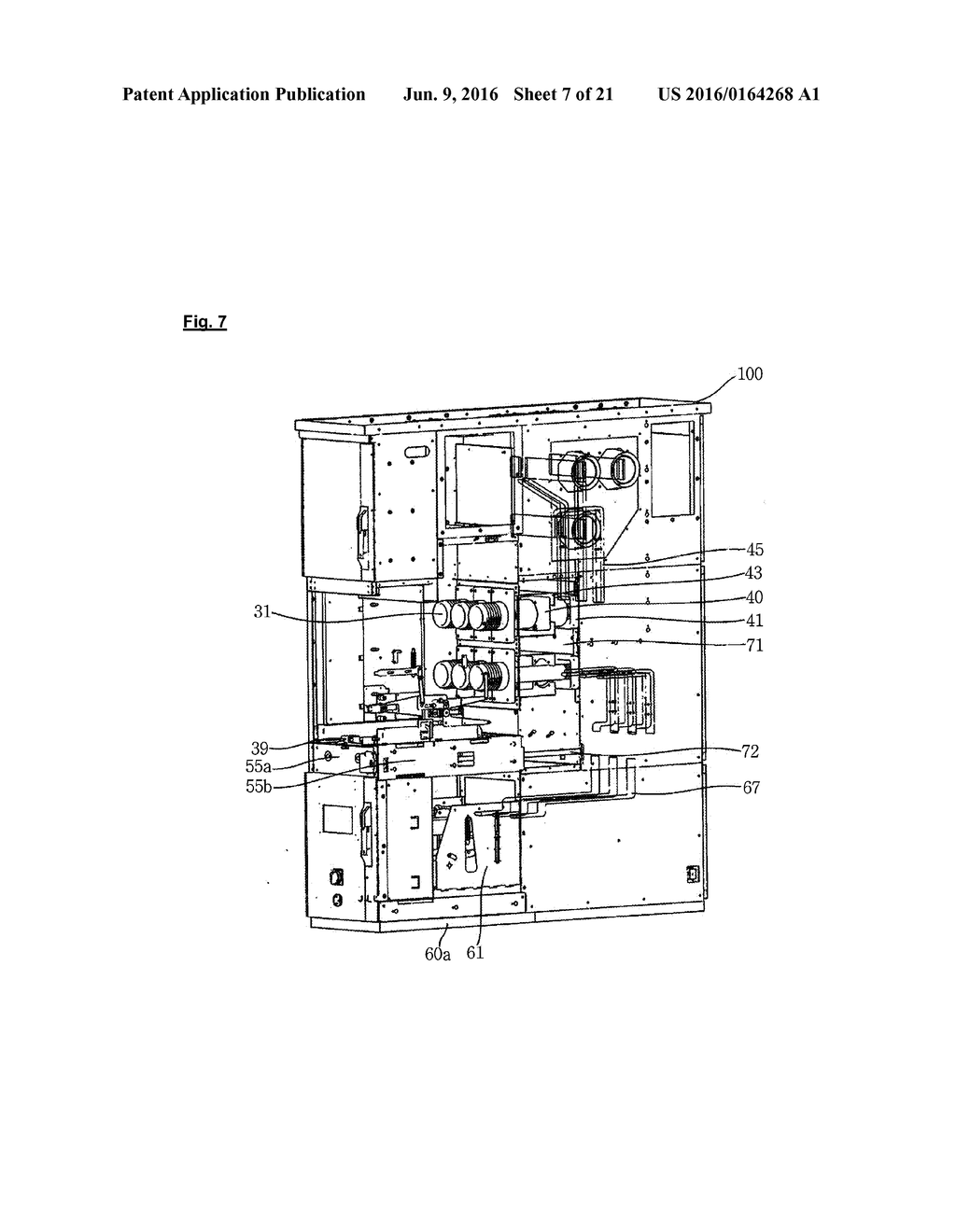 SWITCHBOARD APPLIED WITH BUSHING-TYPE CURRENT TRANSFORMER - diagram, schematic, and image 08