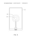 SUPPORTING DEVICE FOR PORTABLE ELECTRONIC DEVICE diagram and image