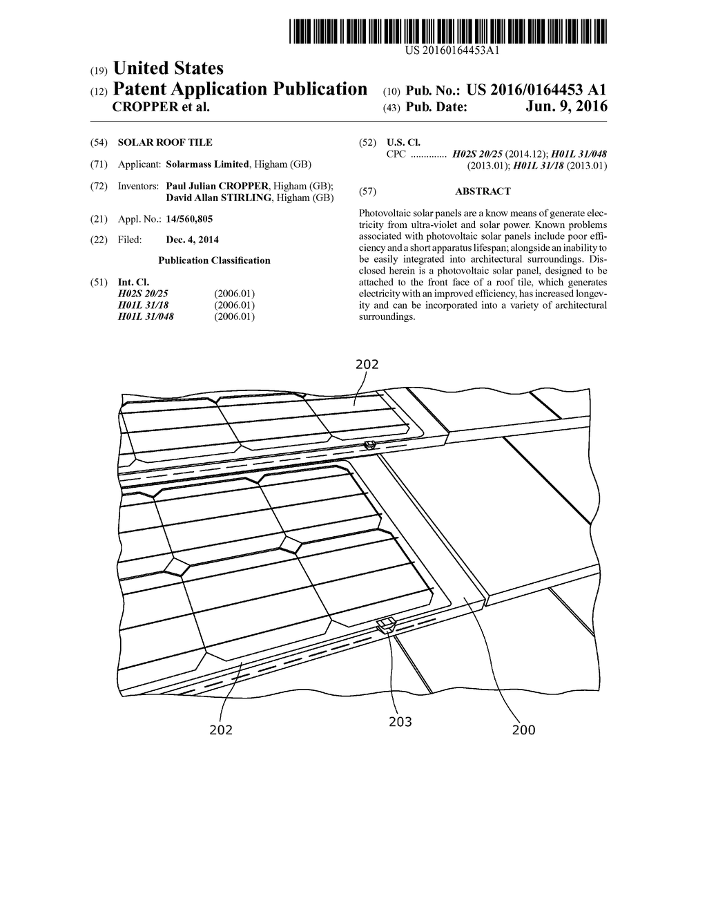 Solar Roof Tile - diagram, schematic, and image 01