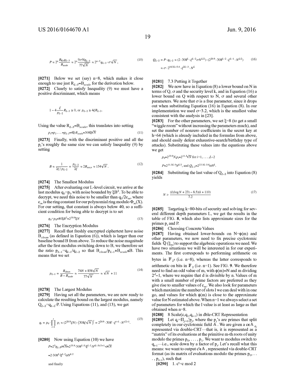 Homomorphic Evaluation Including Key Switching, Modulus Switching, And     Dynamic Noise Management - diagram, schematic, and image 29