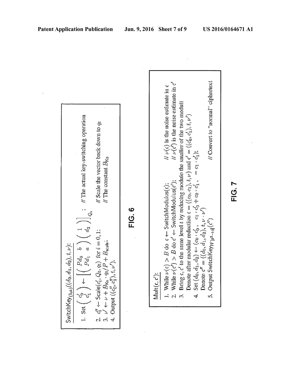 Homomorphic Evaluation Including Key Switching, Modulus Switching, And     Dynamic Noise Management - diagram, schematic, and image 08