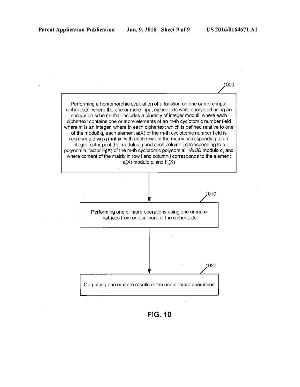 Homomorphic Evaluation Including Key Switching, Modulus Switching, And     Dynamic Noise Management - diagram, schematic, and image 10