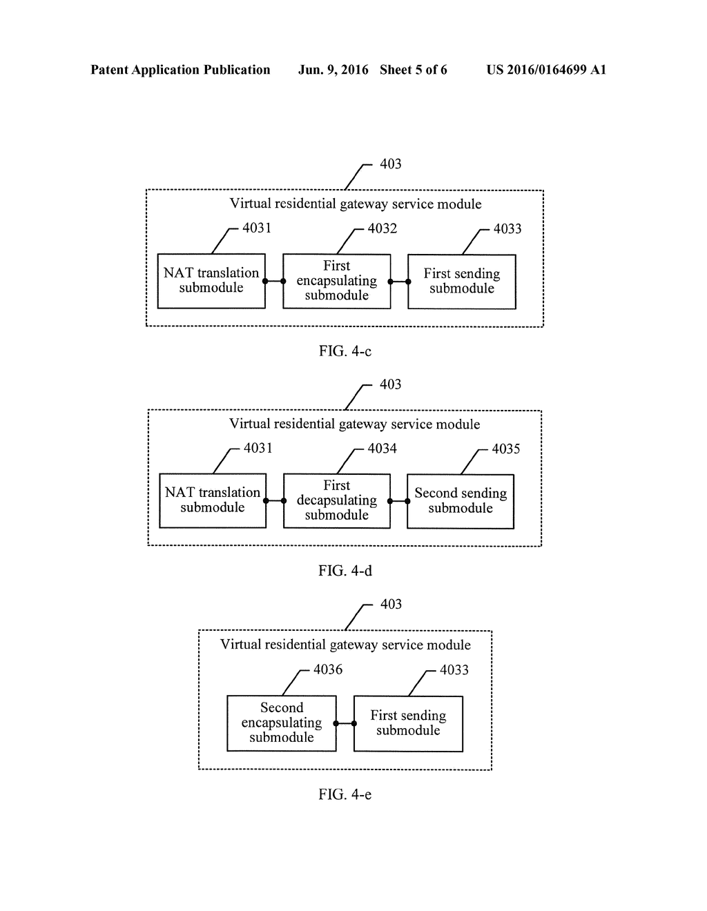 METHOD FOR IMPLEMENTING RESIDENTIAL GATEWAY SERVICE FUNCTION, AND SERVER - diagram, schematic, and image 06