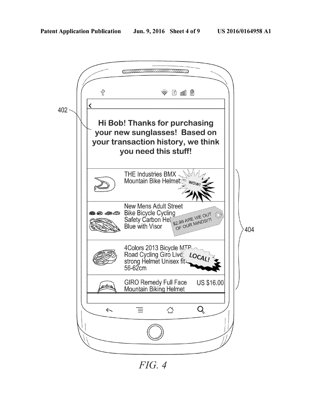 DELIVERING PERSONALIZED CONTENT TO AUTHENTICATED USER DEVICES - diagram, schematic, and image 05