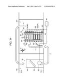 RACK AND METHOD OF COOLING ELECTRONIC DEVICE diagram and image