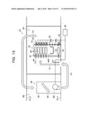 RACK AND METHOD OF COOLING ELECTRONIC DEVICE diagram and image