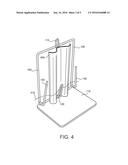 Dispensing Rack for Thermoplastic Bags diagram and image