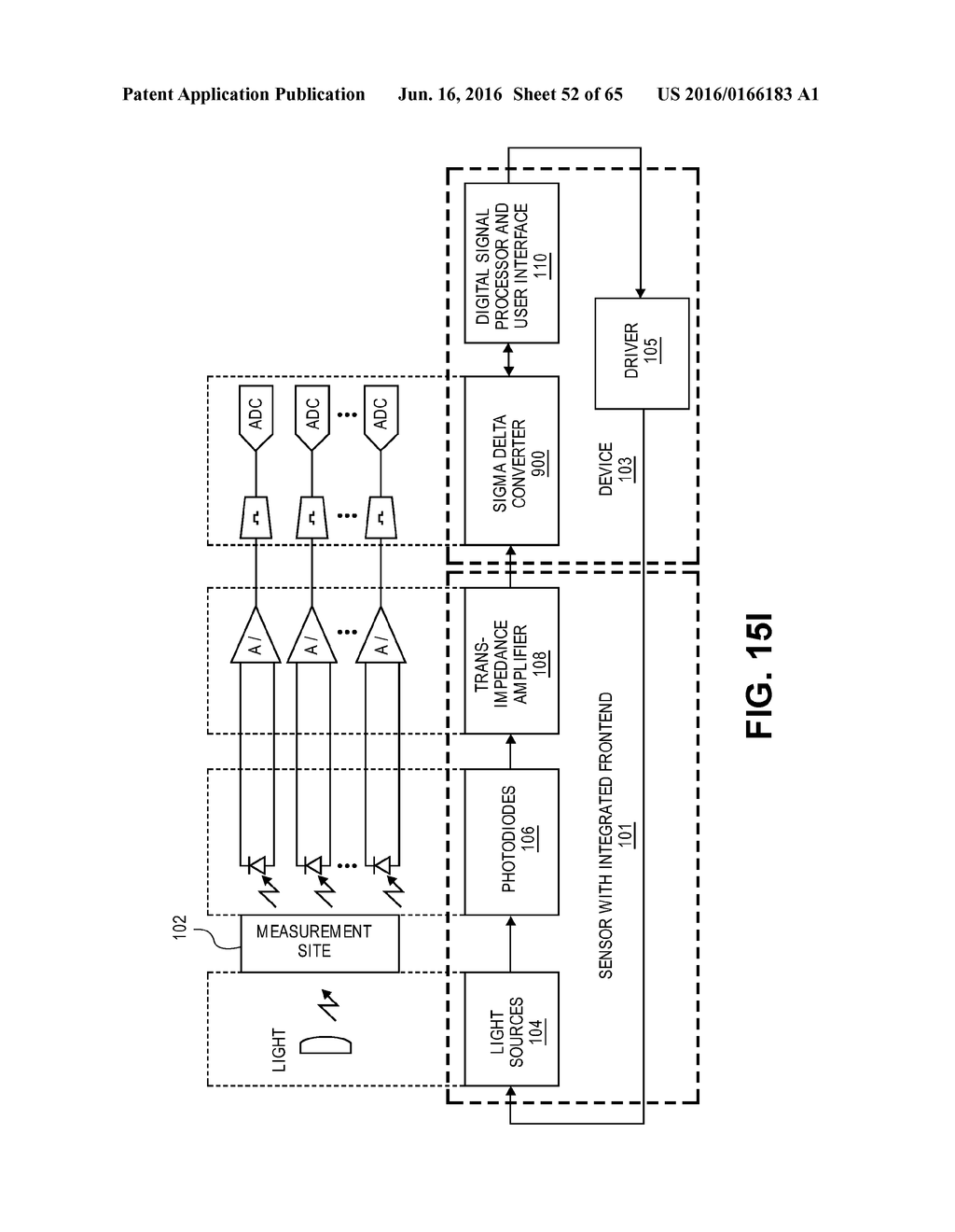 MULTI-STREAM DATA COLLECTION SYSTEM FOR NONINVASIVE MEASUREMENT OF BLOOD     CONSTITUENTS - diagram, schematic, and image 53