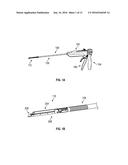 STAPLING DEVICE WITH DISTALLY LOCATED HYDRAULIC DRIVE- RECIPROCALLY     OPERATED SYSTEM AND METHOD diagram and image