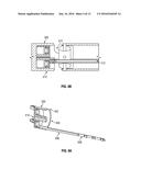 STAPLING DEVICE WITH DISTALLY LOCATED HYDRAULIC DRIVE- RECIPROCALLY     OPERATED SYSTEM AND METHOD diagram and image