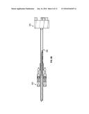 STAPLING DEVICE WITH DISTALLY LOCATED HYDRAULIC DRIVE- RECIPROCALLY     OPERATED SYSTEM AND METHOD diagram and image