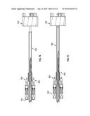 STAPLING DEVICE WITH DISTALLY LOCATED HYDRAULIC DRIVE- RECIPROCALLY     OPERATED SYSTEM AND METHOD diagram and image