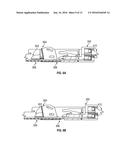 STAPLING DEVICE WITH DISTALLY LOCATED HYDRAULIC DRIVE- RECIPROCALLY     OPERATED SYSTEM AND METHOD diagram and image