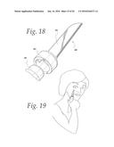 Hand Held Dermaplaning Device and Dermaplaning Process diagram and image