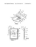 Incise drape for surgical applications and method of positioning the drape     over a patient diagram and image