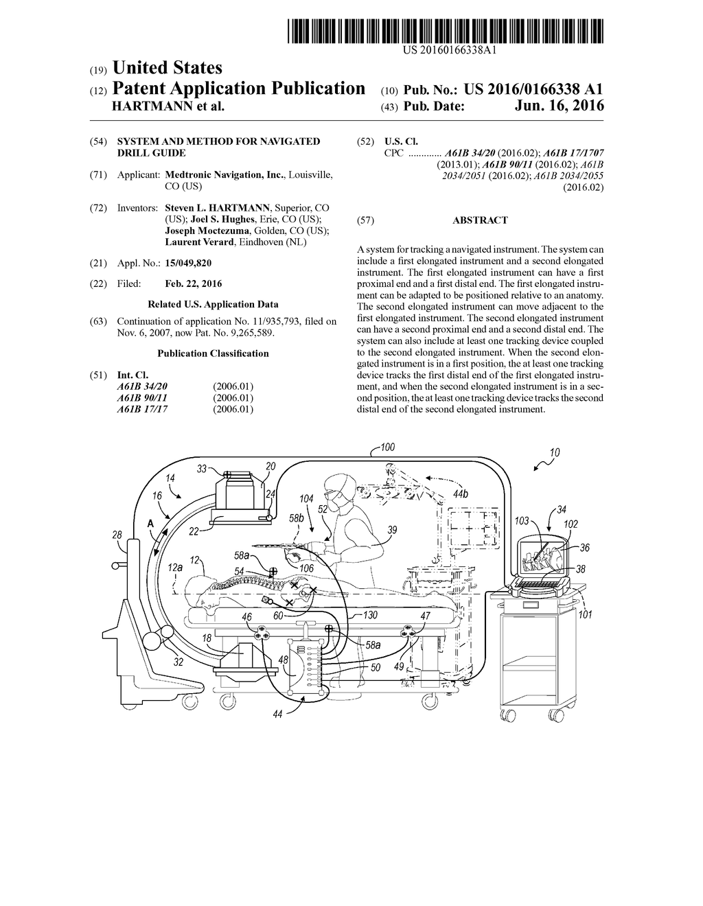 System And Method For Navigated Drill Guide - diagram, schematic, and image 01