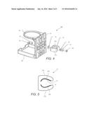 Clip-on Rotatable Folding Drink Holder diagram and image