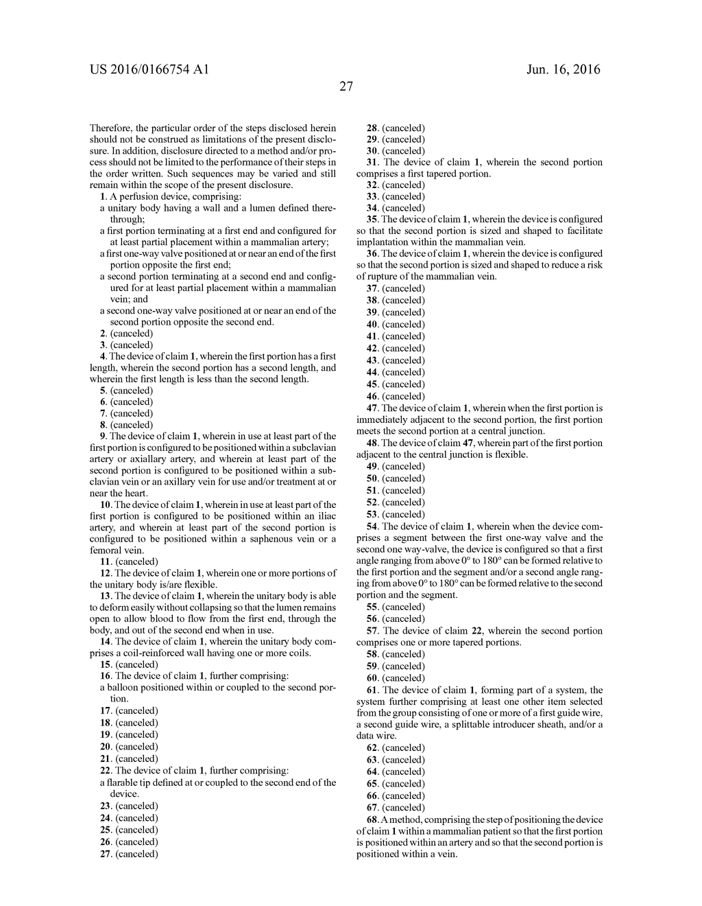 UNITARY BODY SYSTEMS AND DEVICES AND METHODS TO USE THE SAME FOR     RETROPERFUSION - diagram, schematic, and image 57