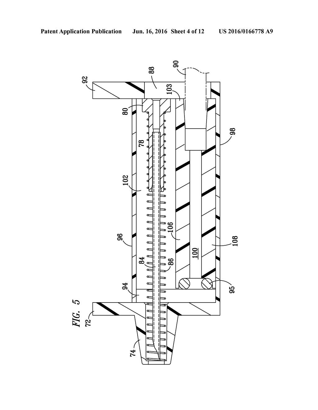 Fluid Flow Control Device with Retractable Cannula - diagram, schematic, and image 05