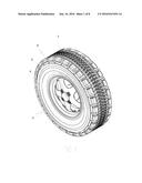 Run-Flat, Puncture-Proof Tire Structure diagram and image