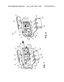 ATTACHMENT APPARATUS TO CONNECT AN ELECTRONIC DEVICE HOLDER TO A SEAT     STRUCTURE diagram and image