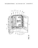 ATTACHMENT APPARATUS TO CONNECT AN ELECTRONIC DEVICE HOLDER TO A SEAT     STRUCTURE diagram and image